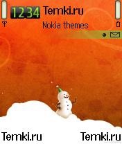 Снеговик для Nokia N70