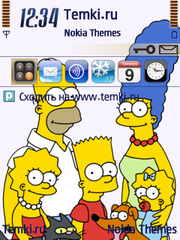 Симпсоны для Nokia 6700 Slide