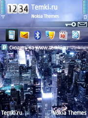 Ночной город для Nokia 5700 XpressMusic