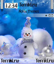 Снеговичок для Nokia 6630