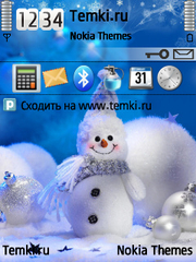 Снеговичок для Nokia E75