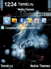Зимняя фея для Nokia 6790 Surge