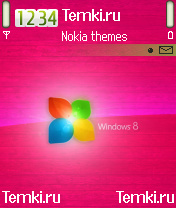 Розовенький Windows 8 для Nokia 3230