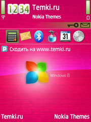 Скриншот №1 для темы Розовенький Windows 8