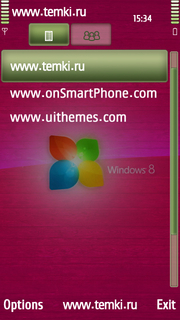 Скриншот №3 для темы Розовенький Windows 8