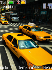 Нью-Йорк и Такси для Nokia 8600 Luna