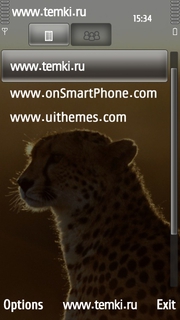 Скриншот №3 для темы Портрет гепарда