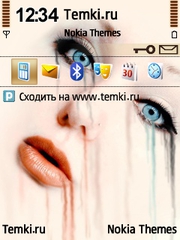 Разрисованное лицо для Nokia 6790 Slide