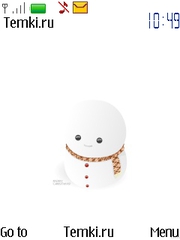 Снеговик для Nokia X3