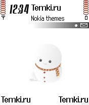 Снеговик для Nokia N72