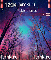Галактическая Ночь для Nokia N72