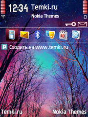 Галактическая Ночь для Nokia 6700 Slide