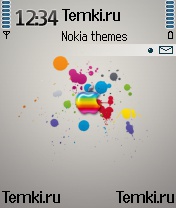 Яркий Apple для Nokia 6680