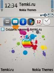 Яркий Apple для Nokia N78