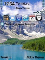 Озеро Морейн для Nokia N95
