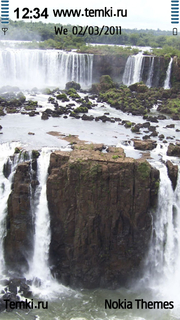 Аргентинский водопад для Sony Ericsson Satio