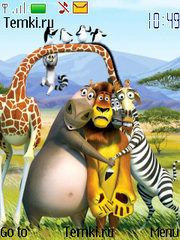 Герои Из Мультфильма Мадагаскар для Nokia 7390