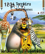 Герои Из Мультфильма Мадагаскар для Nokia 6682