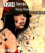 Девушка в каске для Nokia N72
