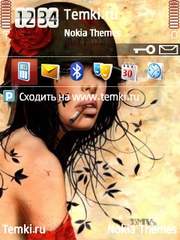 Девушка в каске для Nokia N95