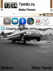 Черно-Белое Авто для Nokia 6700 Slide