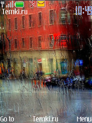 Город в дождь для Nokia 6233