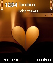 Книжное сердечко для Nokia N70