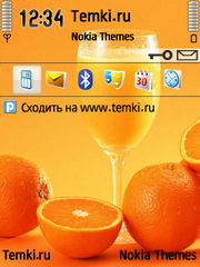 Скриншот №1 для темы Фрэш Из Апельсинов