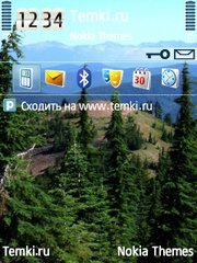 Земля и горы для Nokia 6760 Slide