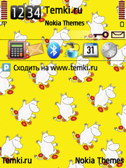 Муми Тролли для Nokia N81 8GB