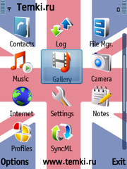 Скриншот №2 для темы Британский флаг