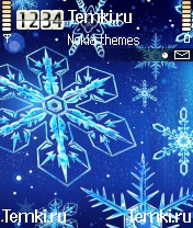 Снежинки для Nokia N72