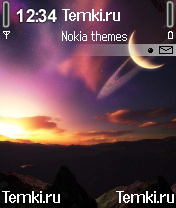 Горящее небо для Nokia 7610