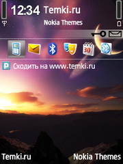 Горящее небо для Nokia E70