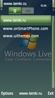 Скриншот №3 для темы Windows Live