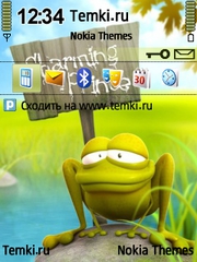 Зеленый принц для Nokia E51