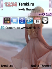 Блондинка для Nokia 6220 classic