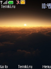 Солнце  над облаками для Nokia 6750 Mural