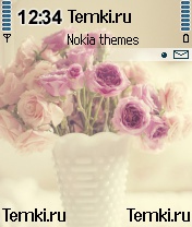 Розовые Розы для Nokia 6680