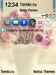 Розовые Розы для Nokia 6790 Surge