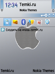 Белый Эппл для Nokia X5-00