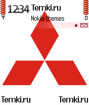 Скриншот №1 для темы Эмблема Mitsubishi