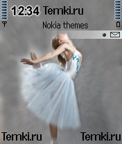 Балерина в белом для Nokia N70