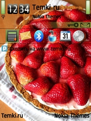 Клубничный пирог для Nokia 6110 Navigator
