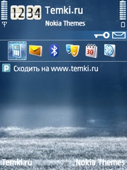 Голубое сияние для Nokia X5-00