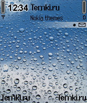 Скриншот №1 для темы Капли после дождя