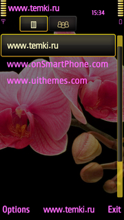 Скриншот №3 для темы Ветка Розовой Орхидеи