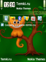 Чеширский котёнок для Nokia E73