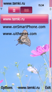 Скриншот №3 для темы Бабочка