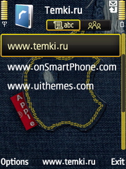 Скриншот №3 для темы Логотип Эппл На Джинсах
